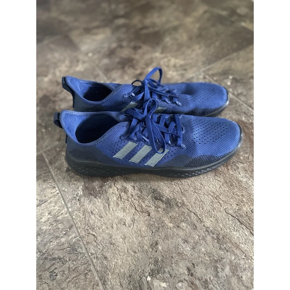 Adidas  Fluidflow 2.0 Victory Blue‎ & Black Men's Size 11 Running Shoes G58106